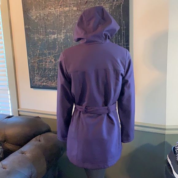 Columbia Soft Shell Fleece Lined Trench Coat - Picture 3 of 10